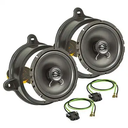 tomzz Audio TA16.5-PRO Lautsprecher Einbau Set kompatibel mit Mercedes A-Klasse W168 165mm 2-Wege Koaxial System