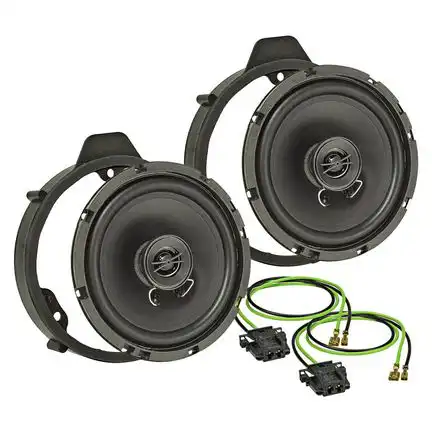 11111tomzz Audio Lautsprecher Einbau Set kompatibel mit Mercedes A-Klasse B-Klasse W176 W246 165mm 2-Wege Koaxial System Pioneer TS-G1720f