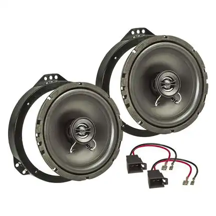 11111tomzz Audio Lautsprecher Einbau Set kompatibel mit Opel Astra Omega Vectra Zafira 165mm 2-Wege Koaxial System Pioneer TS-G1720f