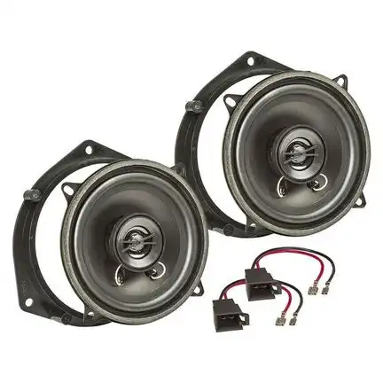 11111tomzz Audio Lautsprecher Einbau Set kompatibel mit Opel Astra Omega Vectra Zafira Meriva (B) (G) 130mm 2-Wege Koaxial System TA13.0-PRO