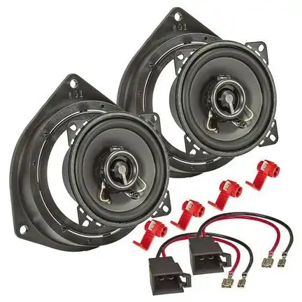 11111tomzz Audio Lautsprecher Einbau Set kompatibel mit Opel Astra Corsa Vivaro Zafira 100mm 2-Wege Koaxial System TA10.0-PRO