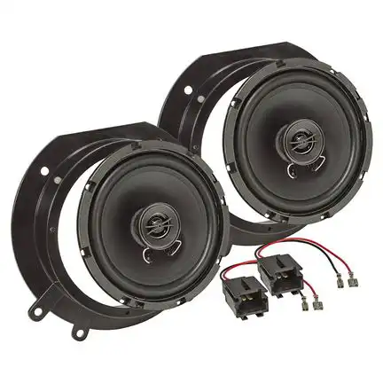 11111tomzz Audio TA16.5-PRO Lautsprecher Einbau Set kompatibel mit Citroen Fiat Peugeot Jumpy Scudo Expert 165mm 2-Wege Koaxial System