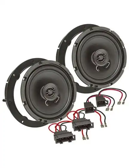 11111tomzz Audio TA16.5-PRO Lautsprecher Einbau Set kompatibel mit Seat Altea Mii Ateca Toledo Ibiza Arosa Cordoba Leon 165mm 2-Wege Koaxial System