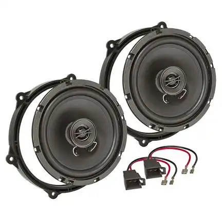 11111tomzz Audio Lautsprecher Einbau Set kompatibel mit Seat Ibiza 165mm 2-Wege Koaxial System Pioneer TS-G1720f