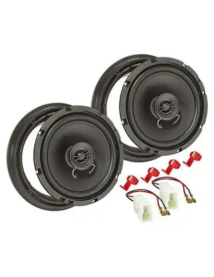 tomzz Audio TA16.5-PRO Lautsprecher Einbau Set kompatibel mit Suzuki Fiat Opel Swift Grand Vitara Splash SX4 Sedici Agila 165mm 2-Wege Koaxial System