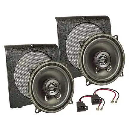 11111tomzz Audio Lautsprecher Einbau Set kompatibel mit VW Golf Jetta II 130mm 2-Wege Koaxial System TA13.0-PRO