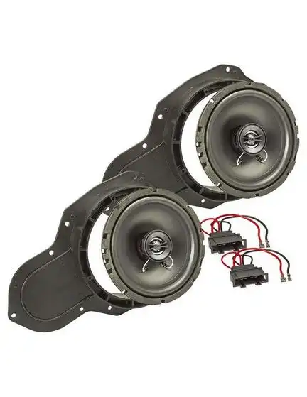 11111tomzz Audio TA16.5-PRO Lautsprecher Einbau Set kompatibel mit VW Passat (3C) (CC) 165mm 2-Wege Koaxial System