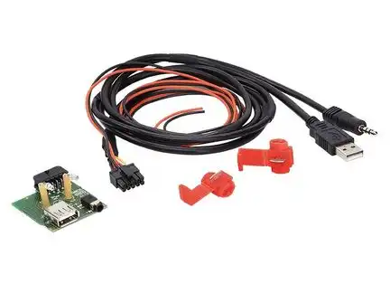 11111ACV AUX / USB Relacement Adapter kompatibel mit SsangYong Rexton ab Bj. 2012