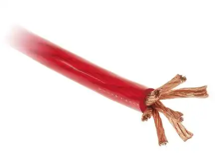 111111 Meter - ACV 35mm² Powerkabel hochflexiebel rot 0.12er Kupfer Litze Meterware