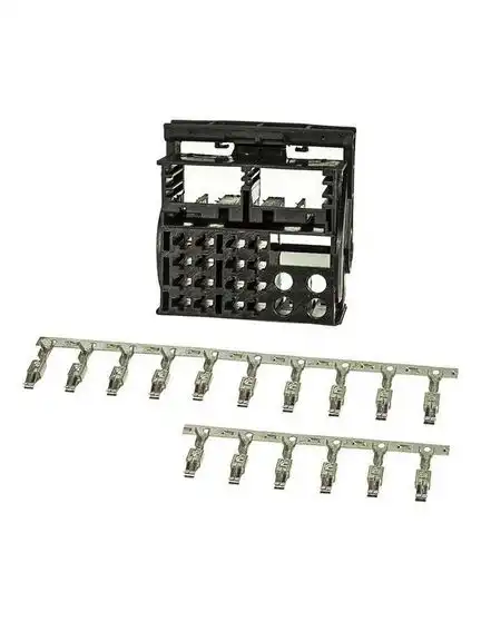 11111tomzz Audio Quadlock Stecker Montageset inklusive 16 Kontakte für Autoradiokabel