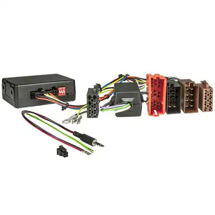 11111tomzz Audio CX401 CAN Bus Adapter Lenkrad Interface kompatibel mit Audi A2 A3 A4 A6 TT Aktivsystemadapter Teil- und Vollaktivsyteme adaptiert von ISO / Mini ISO auf ISO