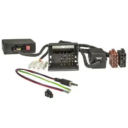 11111tomzz Audio CX401 CAN Bus Adapter Lenkrad Interface kompatibel mit Audi A2 A3 A4 A5 TT Q5 Aktivsystemadapter Teil- und Vollaktivsyteme adaptiert von Quadlock auf ISO