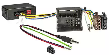 11111tomzz Audio CAN Bus Adapter Lenkrad Interface CX401 kompatibel mit Opel Astra Corsa Tiegra Vectra Signum Antara Zafira Meriva Opel Quadlock LFB Zündplus Speedpuls Rückwärtsgang adaptiert auf ISO