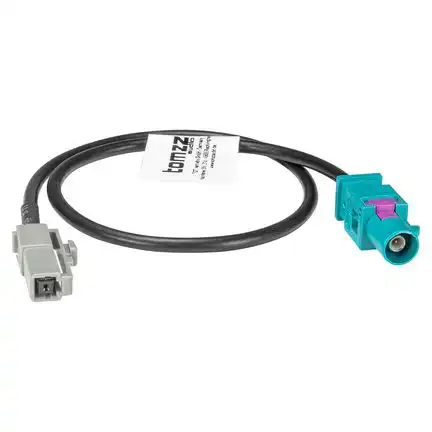 tomzz Audio GPS Antennenadapter Fakra auf GT21 kompatibel mit Alpine (neuere Modelle) adaptiert von Fakra (m) auf GT21