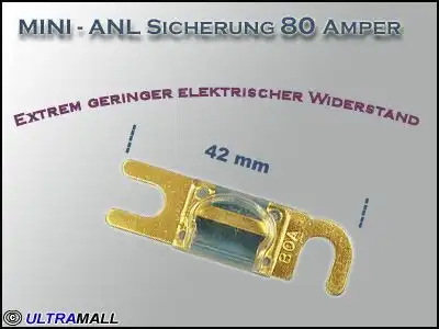 11111Mini ANL Sicherung 80 Ampere 