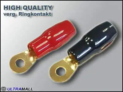 11111Ringkontakt High Quality 0772.01548 50mm² schwarz/rot 2 Stk. 